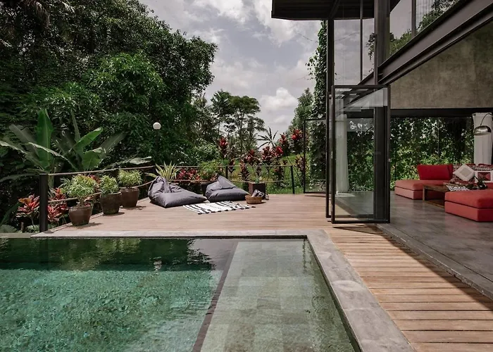 فيلة Private 3 Bedrooms Tropical Modern With Infinity Pool - أوبود